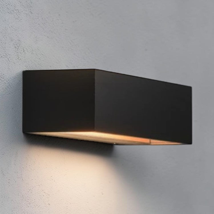 Rectangular LED Outdoor Light, Wall Sconce with Up and Down Illumination