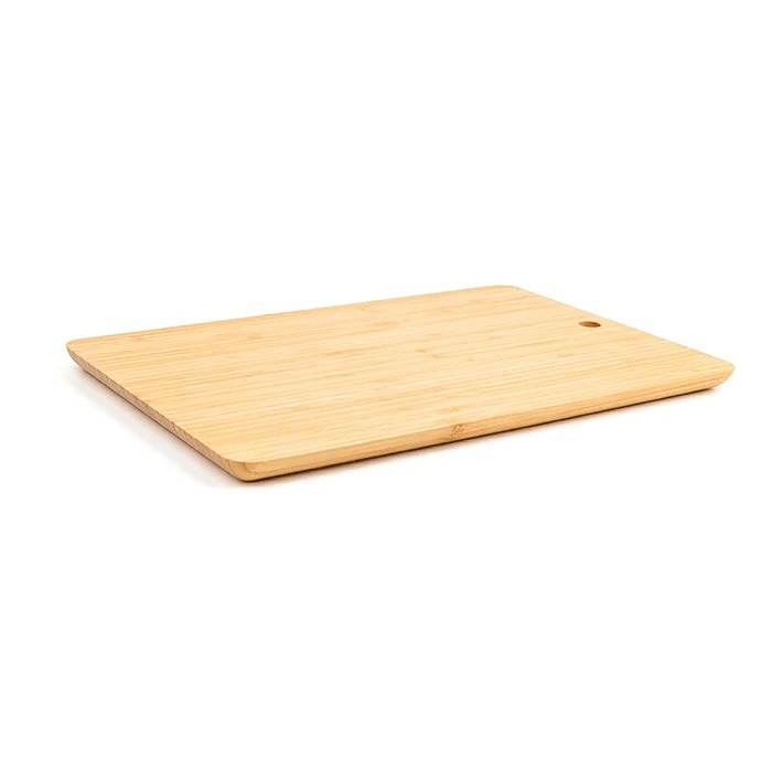 Bamboo Cutting Board for Kitchen Food Prep with Hanging Hole