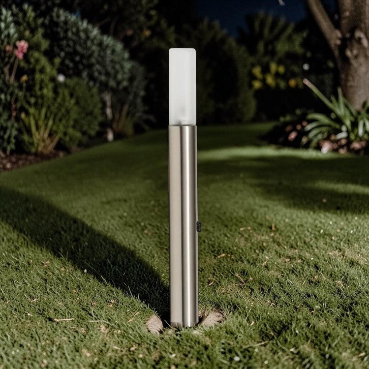 Stainless Steel, LED Outdoor Garden Spike Light, 12V Warm White Path Light