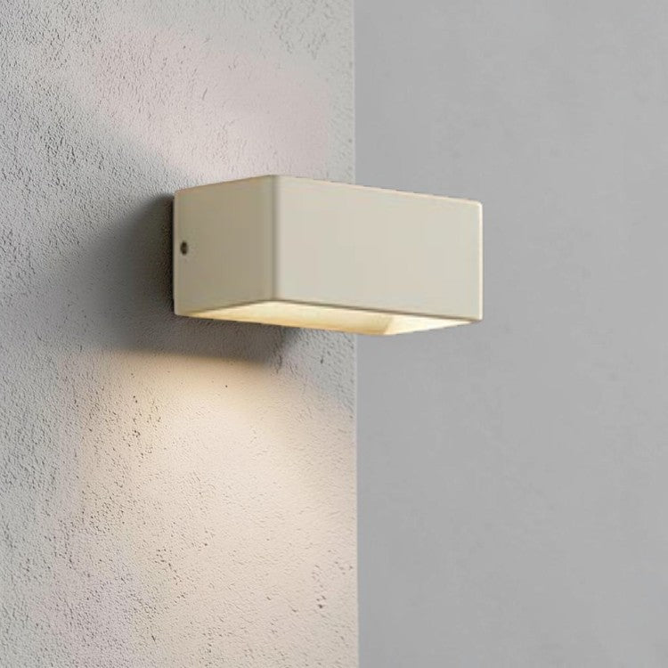 Rectangular LED Outdoor Light, Wall Sconce with Up and Down Illumination
