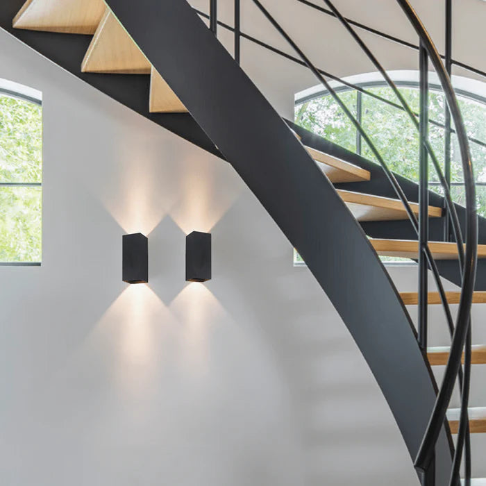 Modern Dual Light, Wall Sconce with Up and Down Lighting