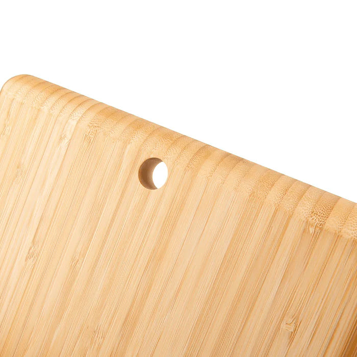 Bamboo Cutting Board for Kitchen Food Prep with Hanging Hole