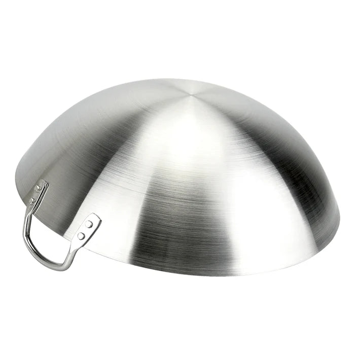 Stainless Steel Wok Pan for Kitchen Cooking with Dual Handles