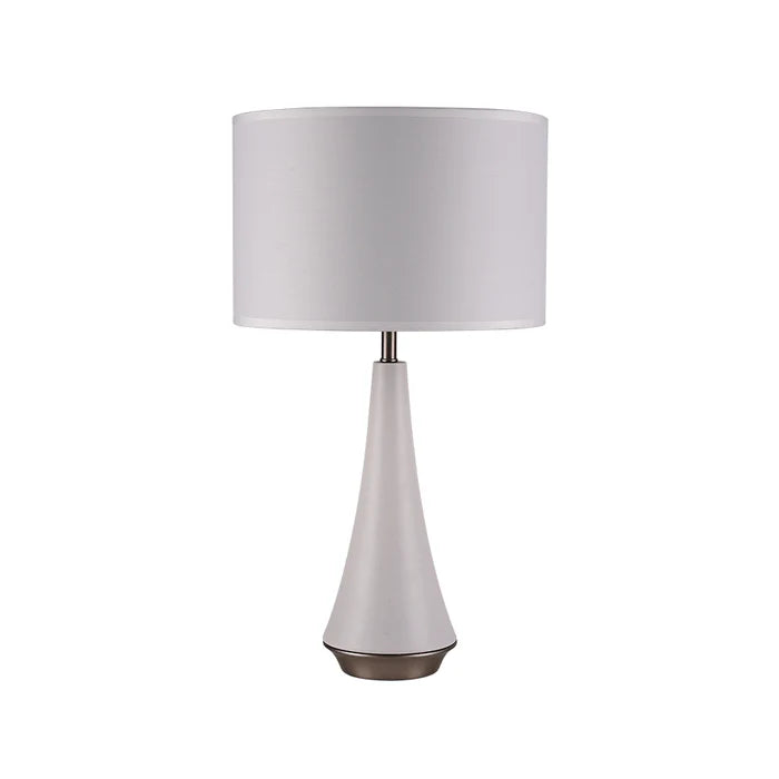 Modern Fabric Shade, Table Lamp for Living Room and Bedroom